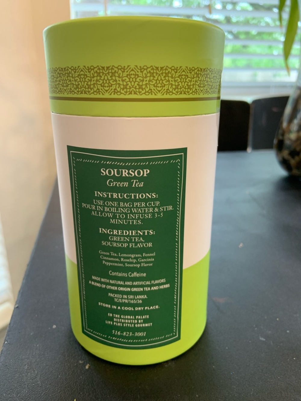 Slim Sister Soursop Green Tea - 50 Tea Bags - Picture 2 of 5